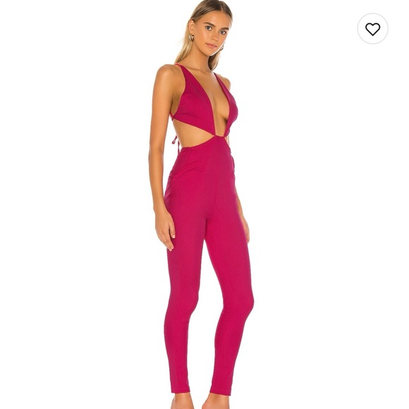 superdown Pants - Pink Jumpsuit
